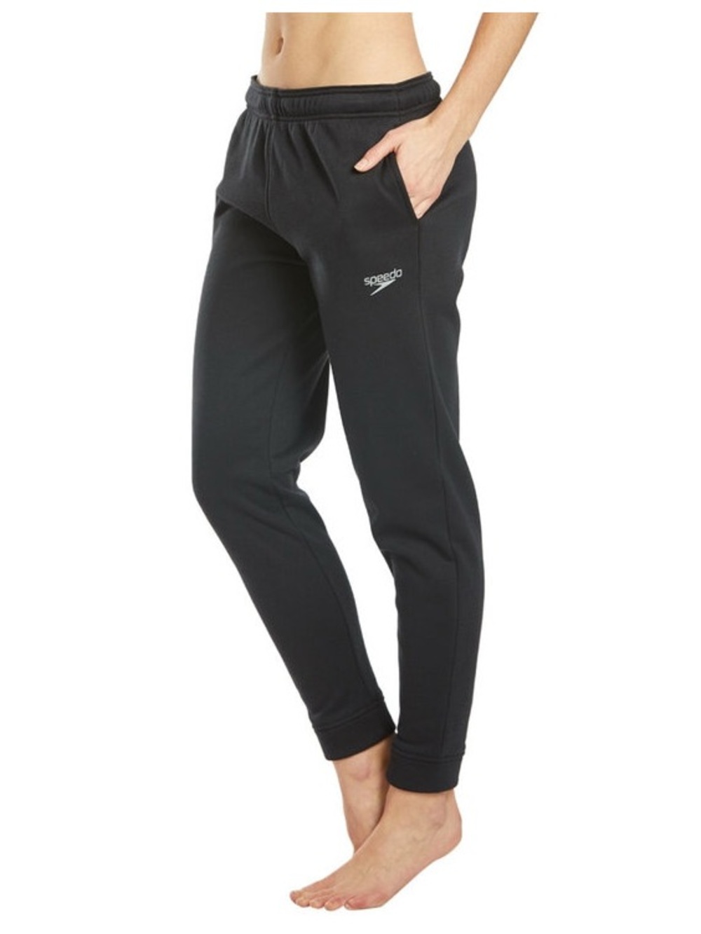 Women’s Speedo Team Warmup Black Joggers